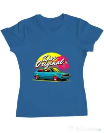 Tricou ADLER dama Das original Albastru azuriu