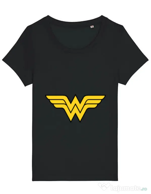 Tricou STANLEY STELLA dama Wonder woman Negru