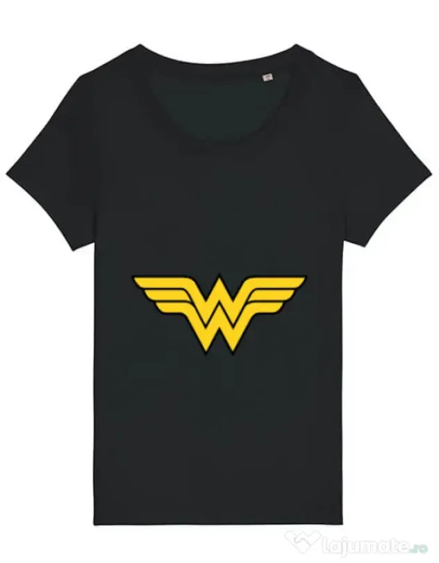 Tricou STANLEY STELLA dama Wonder woman Negru