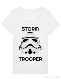 Tricou STANLEY STELLA dama Storm trooper Alb