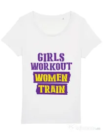 Tricou STANLEY STELLA dama Women train Alb