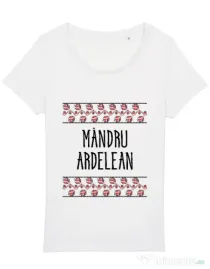 Tricou STANLEY STELLA dama Mandru ardelean Alb