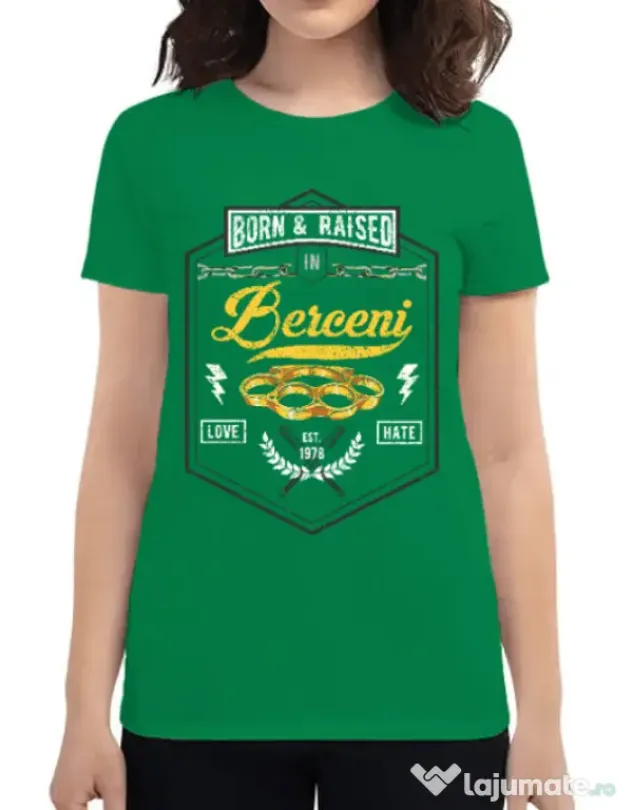 Tricou ADLER dama Berceni Verde mediu