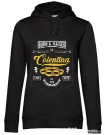 Hoodie dama cu gluga Colentina Negru