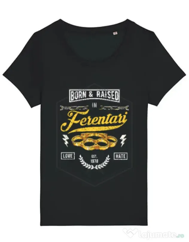 Tricou STANLEY STELLA dama Ferentari Negru