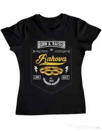 Tricou ADLER dama Rahova Negru
