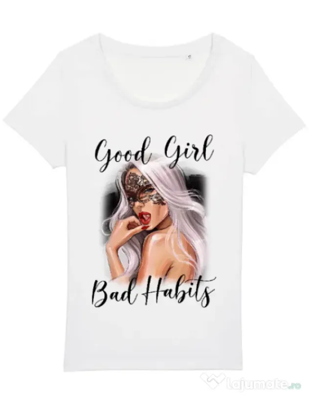 Tricou STANLEY STELLA dama Mistress Alb
