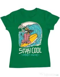 Tricou ADLER dama stay cool Verde mediu