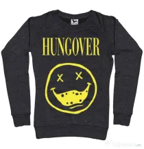 Bluza ADLER dama Hungover Negru melanj