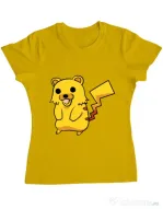 Tricou ADLER dama Pika Pika Galben