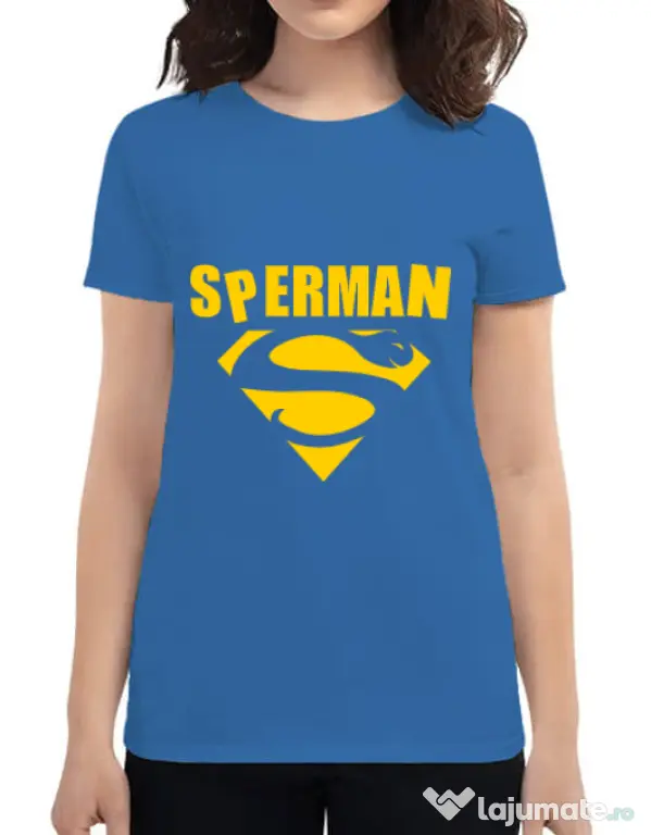 Tricou ADLER dama Sperman Albastru azuriu