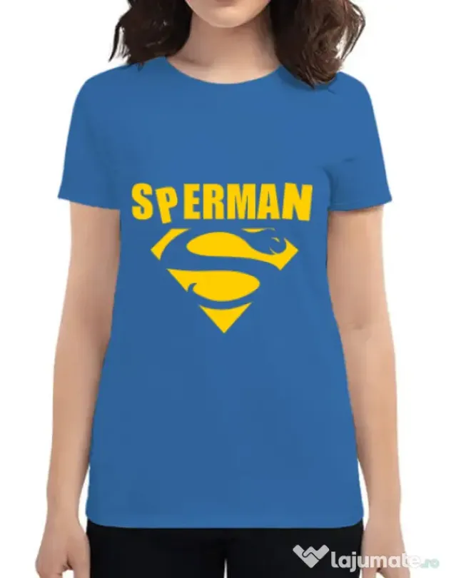 Tricou ADLER dama Sperman Albastru azuriu
