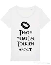 Tricou STANLEY STELLA dama Tolkien Alb