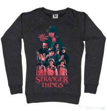 Bluza ADLER dama Stranger team Negru melanj
