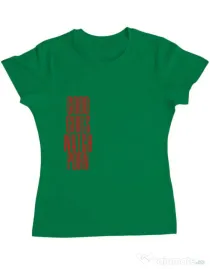 Tricou ADLER dama Bad girls Verde mediu