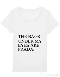 Tricou STANLEY STELLA dama Prada bags Alb