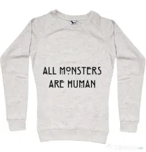 Bluza ADLER dama All monsters are human Migdala melanj