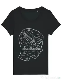 Tricou STANLEY STELLA dama Stranger night Negru