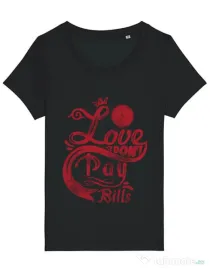 Tricou STANLEY STELLA dama Love Negru