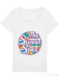 Tricou STANLEY STELLA dama The sweet spot Alb