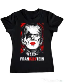 Tricou ADLER dama FRANKISSTEIN Negru