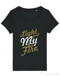 Tricou STANLEY STELLA dama Light My Fire Negru
