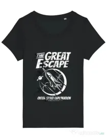 Tricou STANLEY STELLA dama The Great Escape Negru