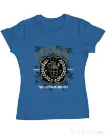 Tricou ADLER dama Grenade Albastru azuriu