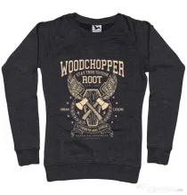 Bluza ADLER dama Woodchopper Negru melanj