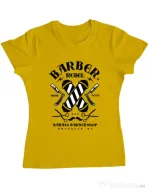 Tricou ADLER dama Barber Rebel II Galben
