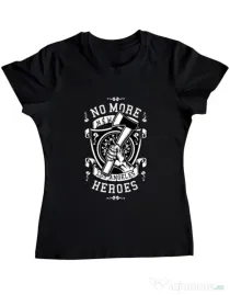 Tricou ADLER dama No More Heroes Negru