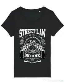 Tricou STANLEY STELLA dama Street Law Negru