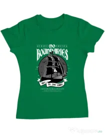 Tricou ADLER dama No Boundaries Verde mediu