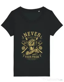 Tricou STANLEY STELLA dama Never Give Up Negru