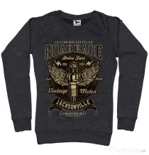 Bluza ADLER dama Road Rage Negru melanj