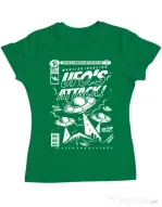 Tricou ADLER dama UFO Verde mediu