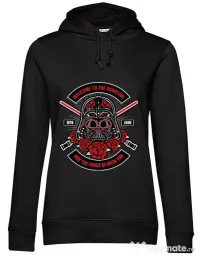 Hoodie dama cu gluga Darth Vader Sugar Skull Negru