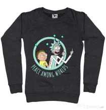 Bluza ADLER dama Peace among worlds Negru melanj