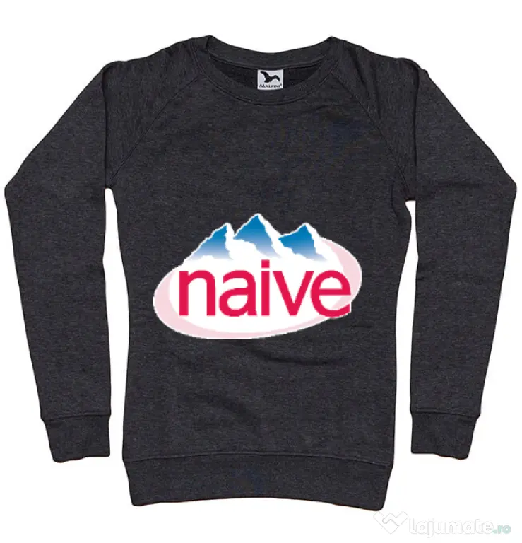 Bluza ADLER dama Naive Negru melanj