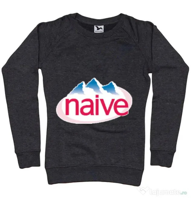 Bluza ADLER dama Naive Negru melanj