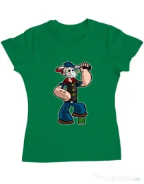 Tricou ADLER dama Sailor Mass Murderer Verde mediu