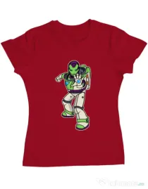 Tricou ADLER dama Iron Buzz Rosu