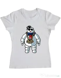 Tricou ADLER dama Stay Dope Alb