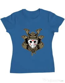 Tricou ADLER dama Samurai Jason Albastru azuriu