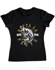 Tricou ADLER dama Bafta la peste Negru
