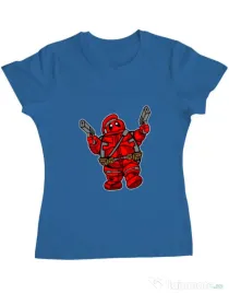 Tricou ADLER dama Marshmallow Merc Albastru azuriu