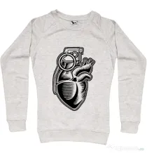 Bluza ADLER dama Grenade Heart Migdala melanj