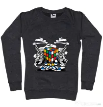 Bluza ADLER dama Rubix Killer Negru melanj