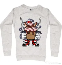 Bluza ADLER dama Ice Cream Ninja Migdala melanj