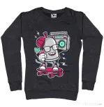 Bluza ADLER dama Street Bomber Negru melanj